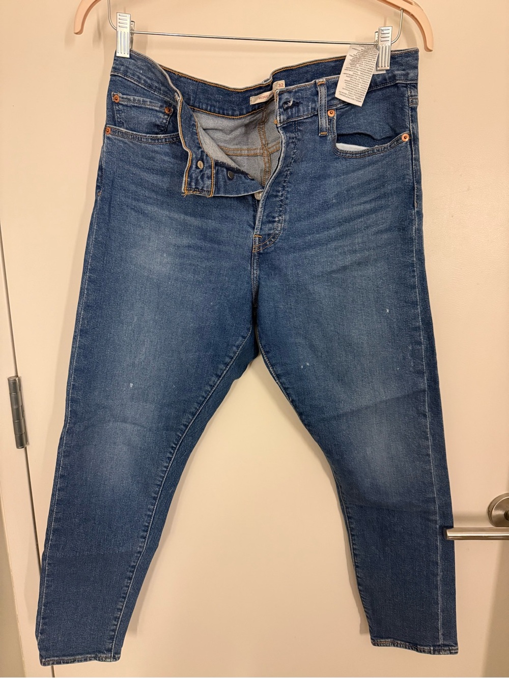 Levi’s wedgie skinny jeans 32 w